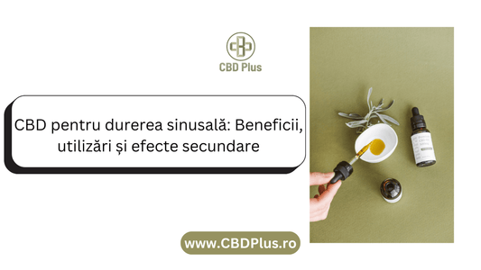 CBD pentru durerea sinusală: Beneficii, utilizări și efecte secundare - CBD Plus