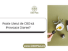 Poate Uleiul de CBD să Provoace Diaree? - CBD Plus