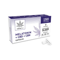 Capsule cu Melatonină Cannaline cu CBD și CBN (30 Capsule) - CBD Plus