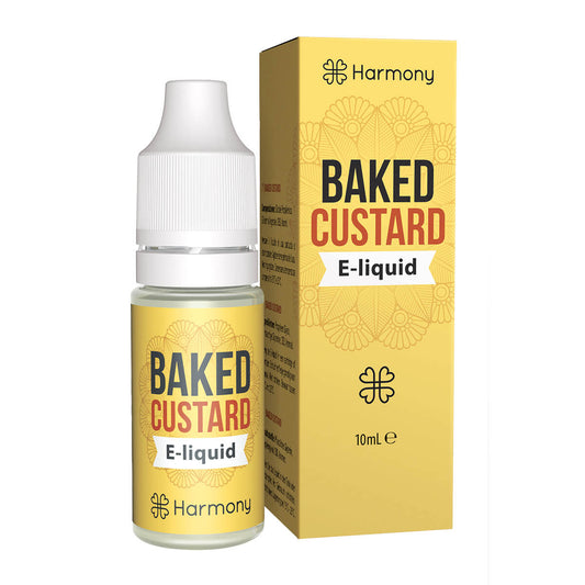 E - Lichid CBD Baked Custard - 10ml - CBD Plus