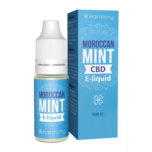 E - Lichid CBD Moroccan Mint, 10ml - CBD Plus