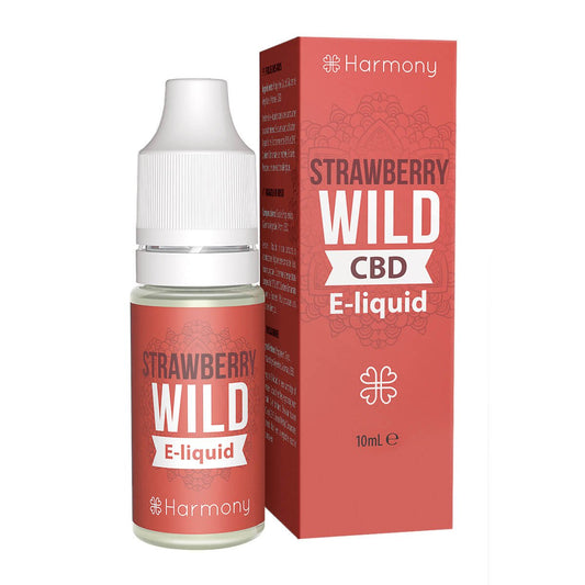 E - Lichid CBD Wild Strawberry - 10ml - CBD Plus