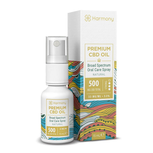 Spray Harmony Natural CBD 500mg (15ml) - CBD Plus