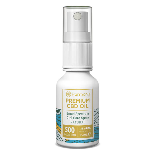 Spray Harmony Natural CBD 500mg (15ml) - CBD Plus