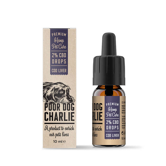 Ulei CBD Pharma Hemp 2% pentru Animale, Aroma Ficat de Cod - CBD Plus
