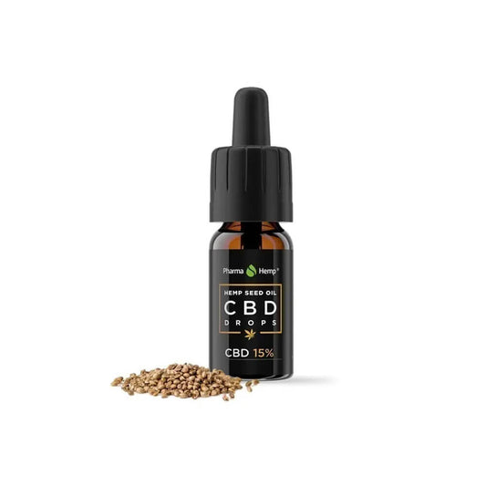 Ulei CBD PharmaHemp 15% (10ml) - CBD Plus