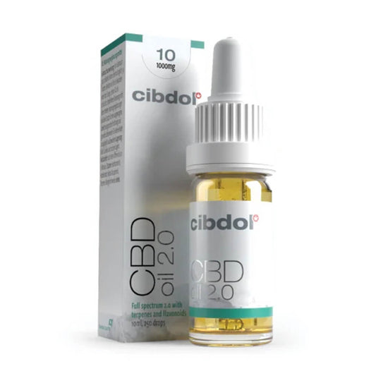 Ulei Cibdol CBD 2.0 – 10% 1000mg (10ml) - CBD Plus