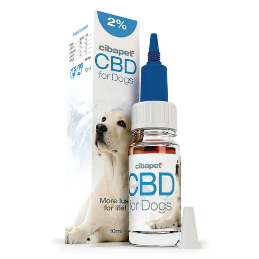 Ulei Cibdol CBD pentru Câini 2% (10ml) - CBD Plus