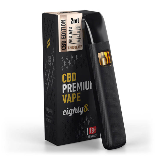 Vaporizator CBD Eighty8 Chocolate 45% CBD - CBD Plus