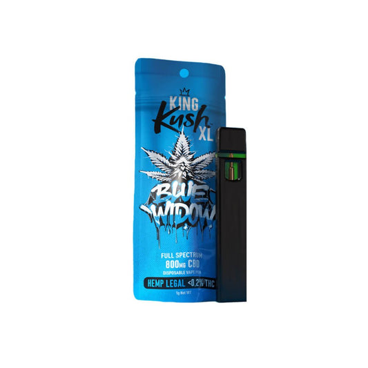 Vaporizator CBD "King Kush" XL Blue Widow - CBD Plus